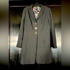 NVSCO Navy Long Blazer